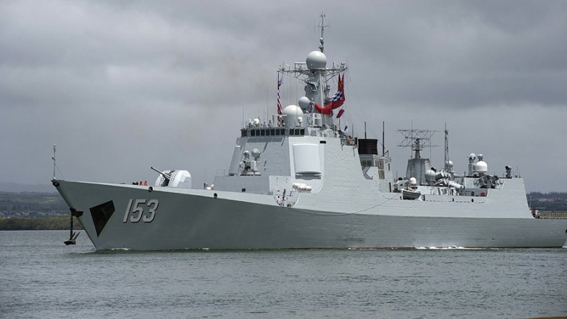 ВМС Китая провели учения со стрельбами возле Тайваня