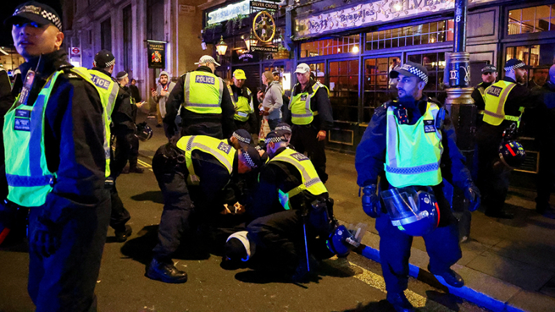 Полиция Лондона задержала 150 участников демонстрации в поддержку Палестины