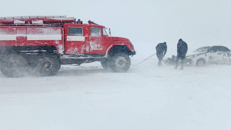 В Одессе три человека замерзли насмерть из-за снегопадов
