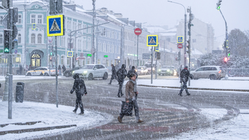 Синоптики спрогнозировали снег и до –7 градусов в Москве 11 декабря
