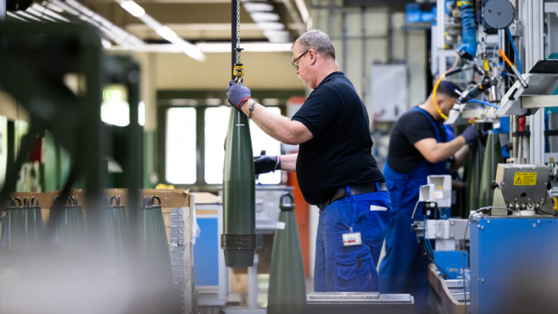 Rheinmetal построит новый завод по производству боеприпасов