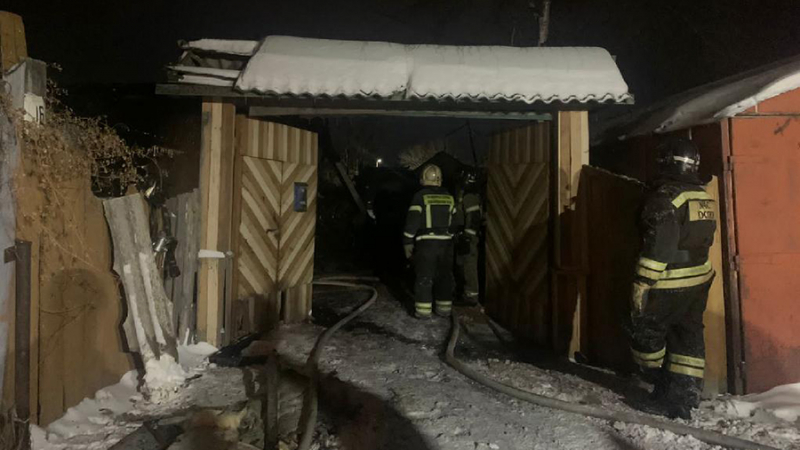 Девочка погибла в результате пожара в доме в Комсомольске-на-Амуре