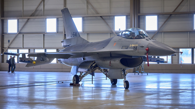 СМИ сообщили о передаче Данией первых истребителей F-16 Украине летом