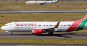 Самолет Kenya Airways столкнулся с птицей