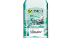 Мицеллярная вода `GARNIER` `SKIN NATURALS` гиалуроновая Алоэ (для всех типов кожи) 400 мл