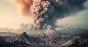 В Индонезии снова извергается вулкан