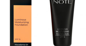 Основа тональная для лица `NOTE` LUMINOUS MOISTURIZING FOUNDATION увлажняющая с эффектом сияния тон 122