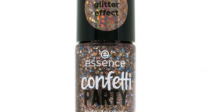 Топовое покрытие для ногтей `ESSENCE` CONFETTI PARTY с глиттер-эффектом