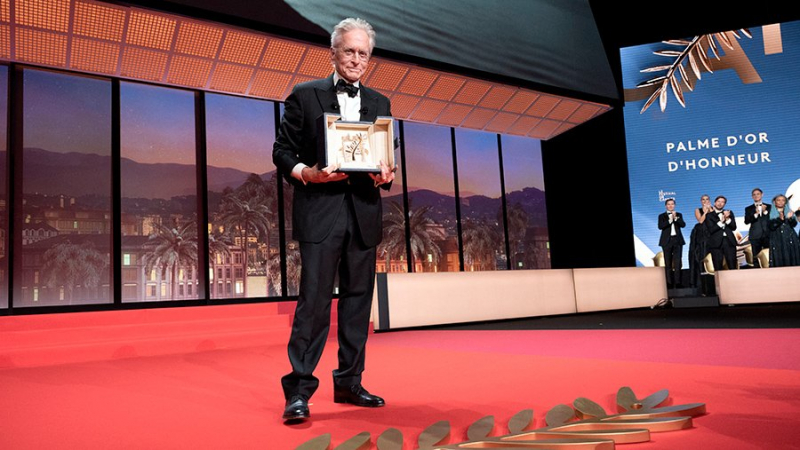 Майкл Дуглас получил почетную «Золотую пальмовую ветвь» Каннского кинофестиваля