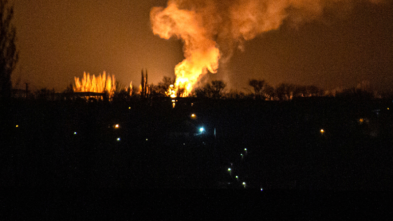 На Украине сообщили о взрывах в Днепропетровской области