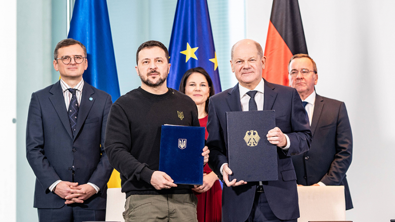 Украина и Германия подписали соглашение о гарантиях безопасности